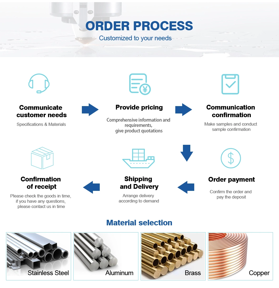 China Factory Custom Processing Various Specifications Interface Stainless Steel Pipe