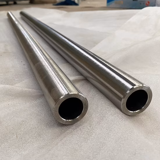 Fabrication de tubes en titane Tube soudé en titane ASTM B4348 Tube en titane de qualité 5 pour instruments